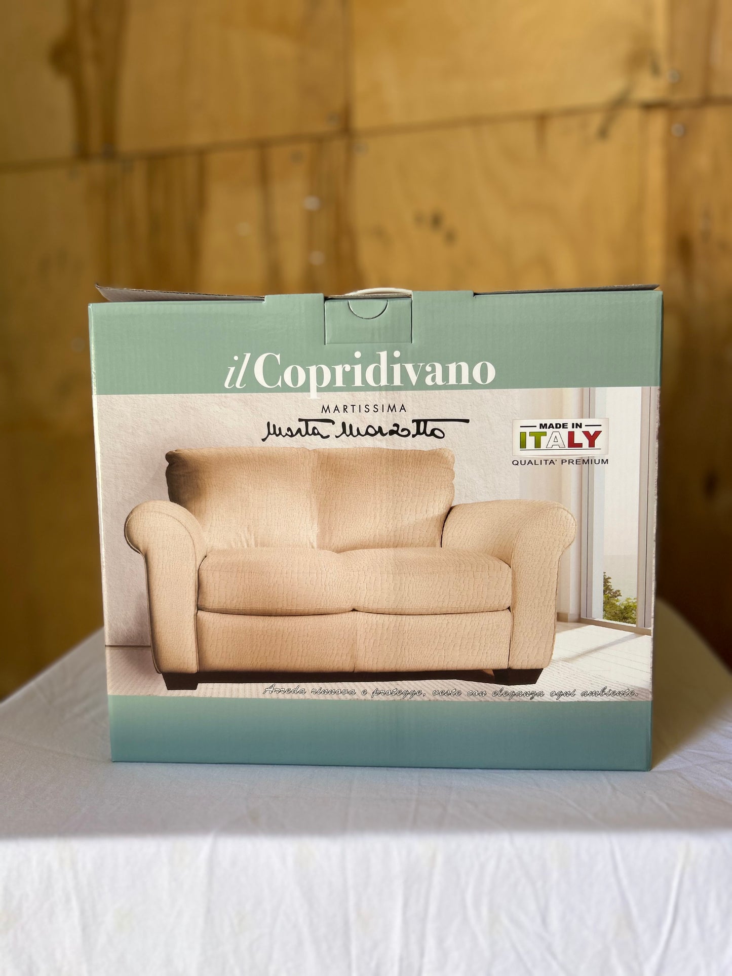 Copridivano Martissima 3 posti in Tessuto Elasticizzato – Eleganza e Protezione Made in Italy