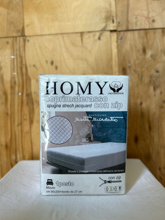 Coprimaterasso HOMY con Zip – Singolo